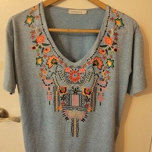MissLook ladies tee shirt size large